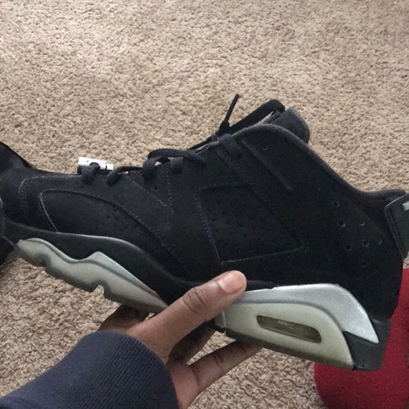 air jordan 6 low black